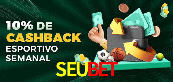 10% de bônus de cashback na SEUBET